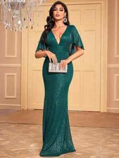 Vestito Abito Elegante Lungo