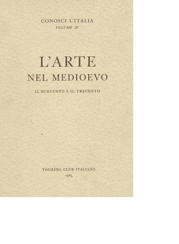 Arte nel medioevo il - nel,