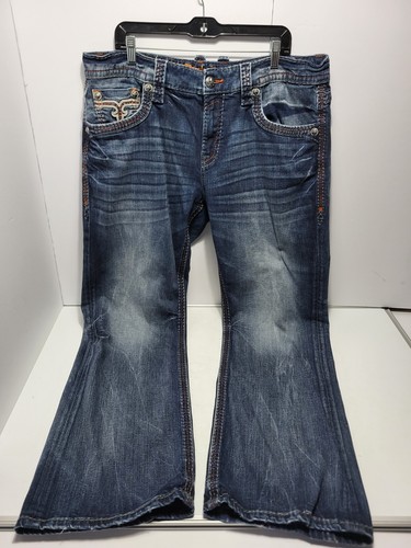 Rock revival jeans uomo 40x32 - rock,