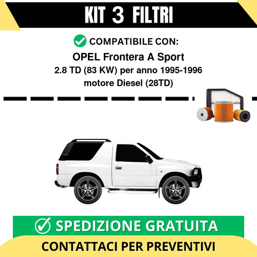 Kit filtri tagliando - 3,
