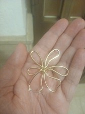 Gioielli Vintage Placcato Oro 14 Carati Anallergico  Orecchino Batti Petto Moda 