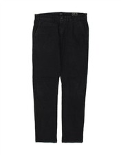 AVIREX Pantalone chino uomo slim IT 48 Medium W34 L30 blu navy cotone BM38