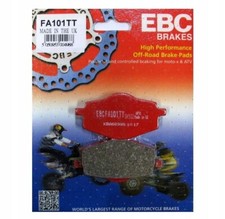 ADATTO PER YAMAHA DT 125 LC 1986-1987 EBC pastiglie freno a disco anteriori FA101TT