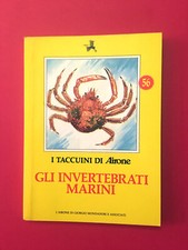 Gli invertebrati marini-libro Giorgio Mondadori 1984-I Taccuini di Airone 56