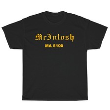T-shirt uomo americana logo amplificatori McIntosh divertente taglia dalla S alla 5XL