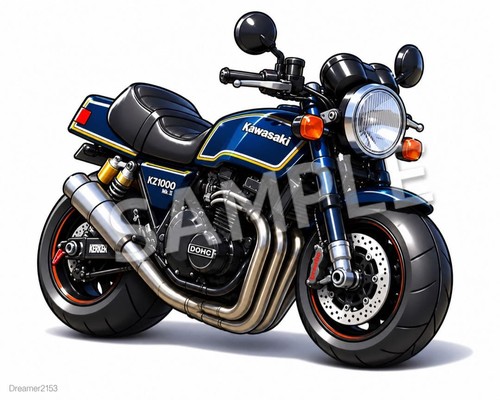 Kawasaki kz1000 arte - mk.ii,