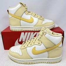 Nike Dunk Sneakers alte giallo