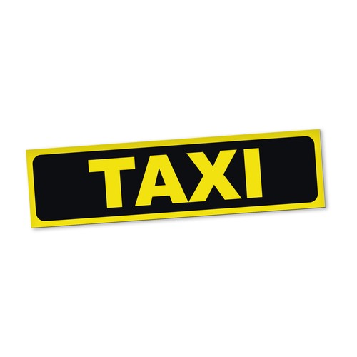 Targa magnetica taxi auto taxi