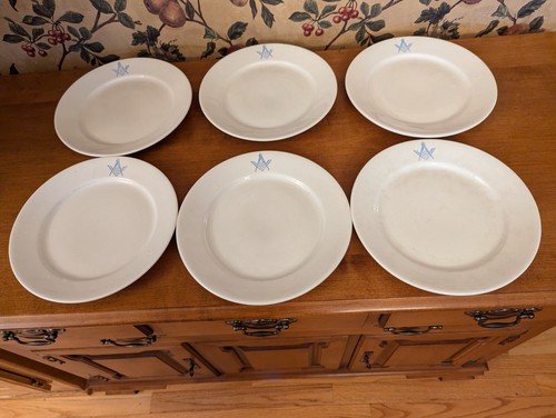 Piatti vintage crown - 6, pottery