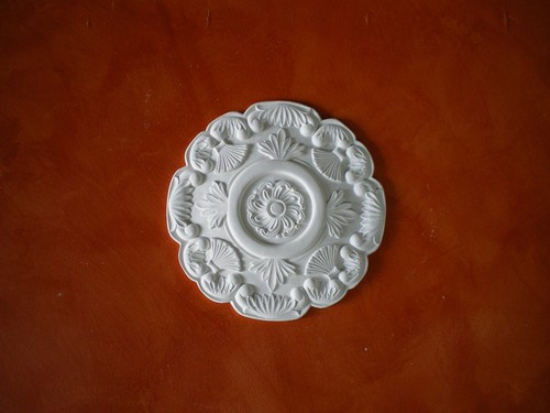 Rosoni gesso bianco - bianco, per