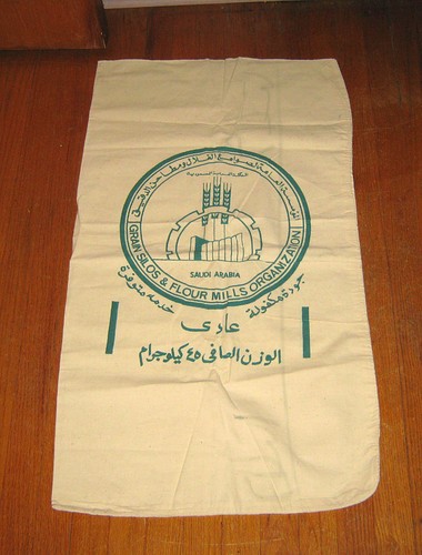 Sacco tela vintage arabia - sacco,