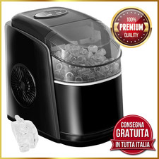 Macchina Ghiaccio Portatile Professionale Fabbricatore di Ghiaccio da Banco 1,7L