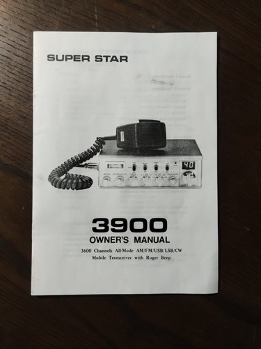 Manuale proprietario radio - , cb