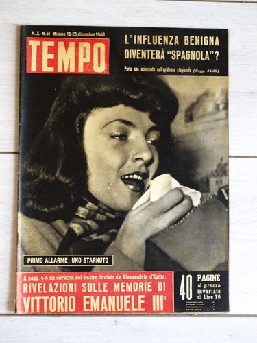 Rivista tempo anno 1948 - tempo,