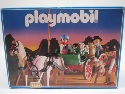 Playmobil 3804 carro - playmobil, western