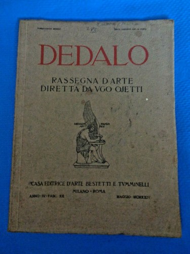 Vintage 1924 dedalo ubaldo - vintage,
