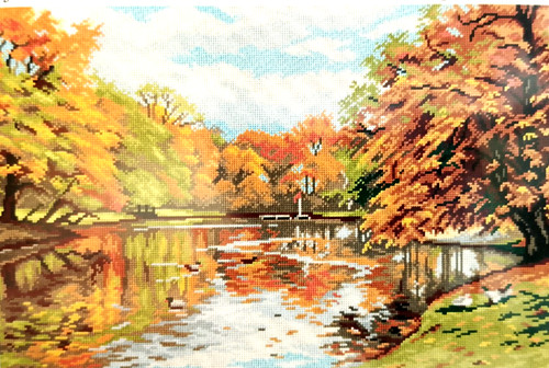 Quadro canovaccio mezzo punto - canovaccio,