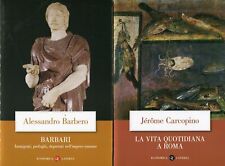 BARBERO, Barbari. Immigrati profughi deportati nell'impero romano +  altro libr