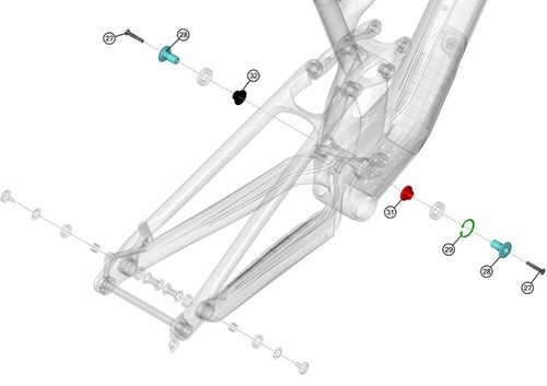Kit visserie pivot principal - visserie,