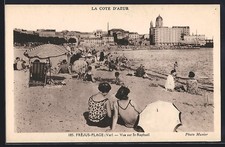 CPA Fréjus-Plage, Vue sur