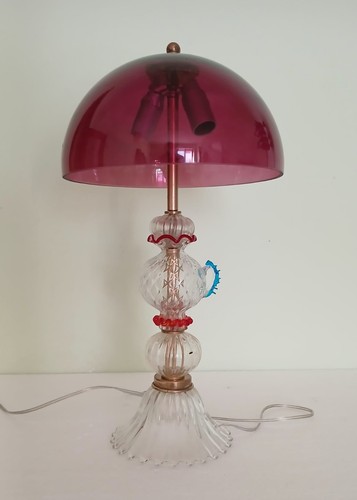 Lampada tavolo vetro di - in,