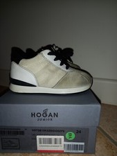 Scarpe bambino Hogan numero nr 24 Colore bianco e blu in ottime condizioni