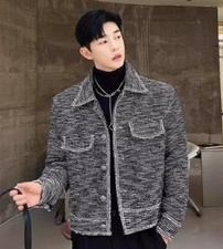 Men's Fashion Lapel Long