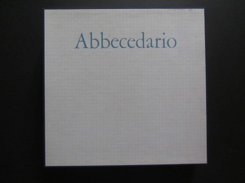 Libro artista abbecedario di - d'artista,