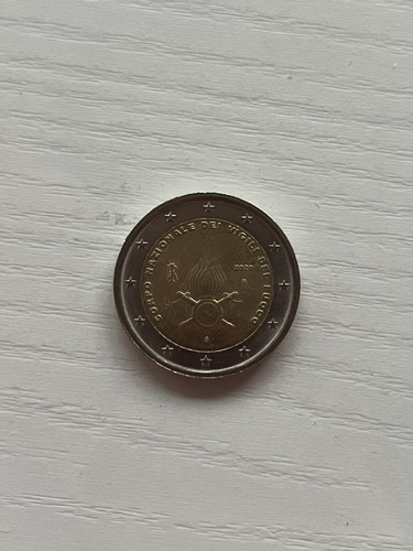 Moneta due euro corpo