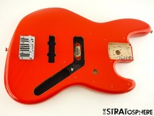 Fender Player II Jazz J Bass CORPO + HARDWARE, parti chitarra moderna rosso corallo