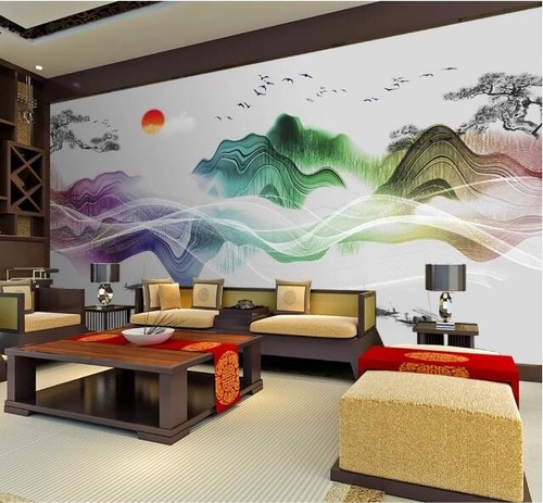Carta parati color - 3d,