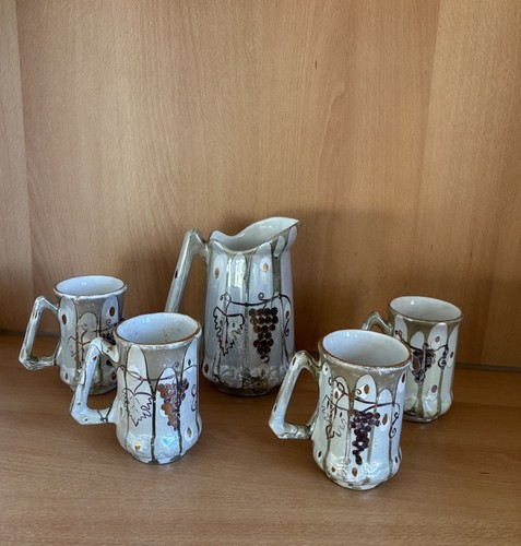 Set brocca quattro bicchieri - brocca,