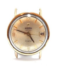 Orologio Roamer Rotodate Anfibiomatic 44 Jewes Uomo 35mm Non Funzionante Ha Bisogno Di Revisione
