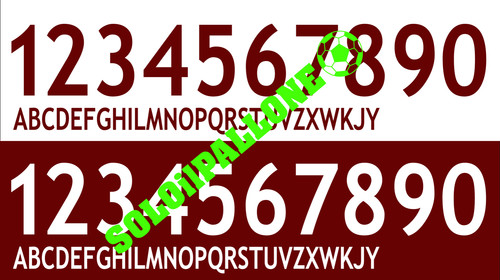 Kit nome numero plastichina - kit,