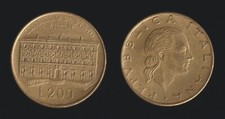200 LIRE 1990 CONSIGLIO DI