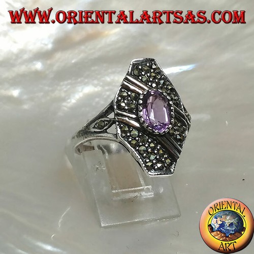 Anello argento 925 - anello, ametista