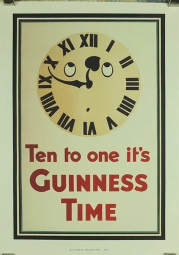 Poster pubblicitario guiness - poster,
