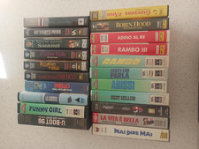 Film VHS Videocassette Cassette LOTTO X21 pz Cinema da Collezione BUONO STATO !