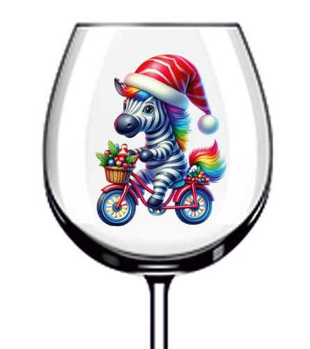 12x acquerello natale zebra - 12x,