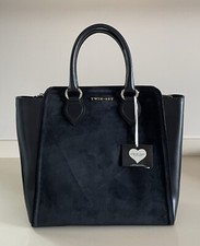 Twin-Set Simona Barbieri borsa tote in pelle con zip