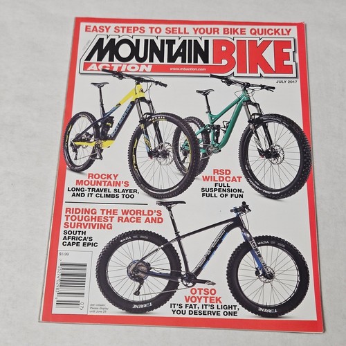 Mountain bike action july - bike, 2017