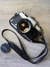 Ashai Pentax Spotmatic SP + Obiettivo Super Takumar 55mm F 1.4 + Custodia Pelle