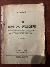 130 Temi Maestro Elementare