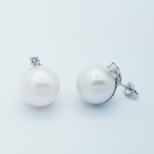 ORECCHINI PERLE AUSTRALIANA 14