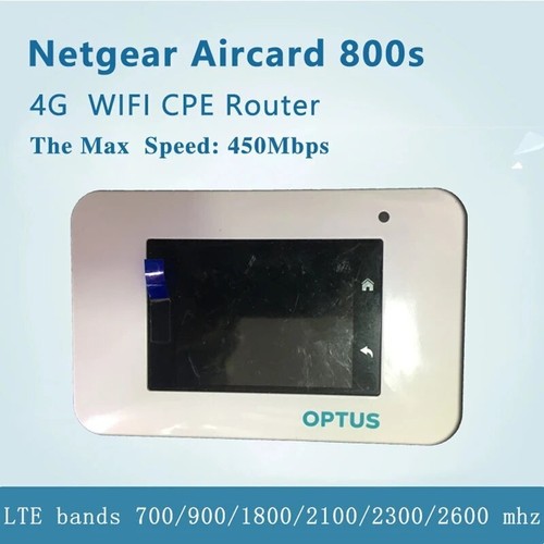 Netgear aircard ac800s - netgear, 4g