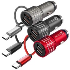 Cavo USB Caricabatteria Auto