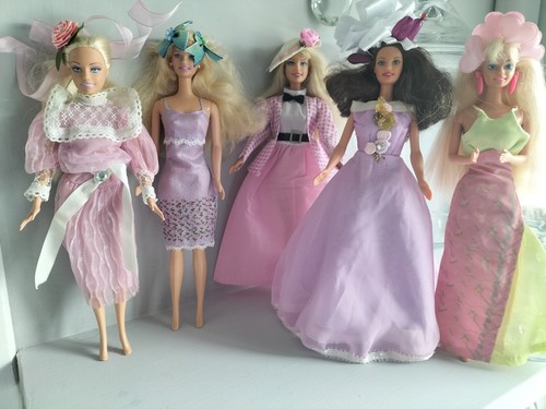 Lotto barbie eleganti e - lotto,