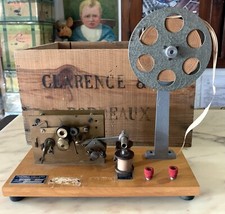 vintage MATERIALE DIDATTICO VALLARDI MODELLO TELEGRAFO MORSE 1950s scuola