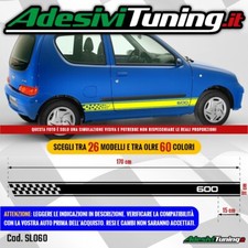 Kit 2 Adesivi Strisce Laterali