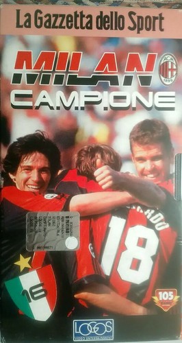 Vhs milan campione scudetto - vhs,